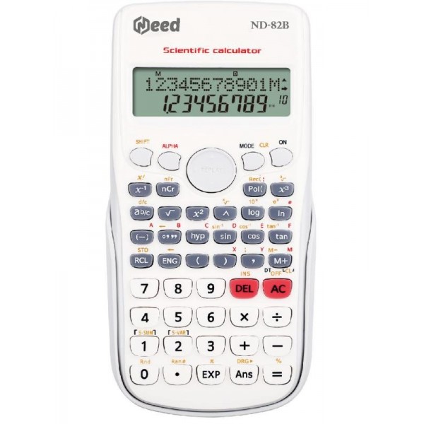 Need ND-82B Beyaz 240 Fonksiyonlu Bilimsel Hesap Makinesi